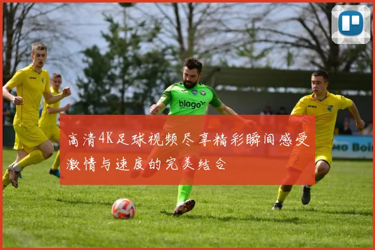 高清4K足球视频尽享精彩瞬间感受激情与速度的完美结合